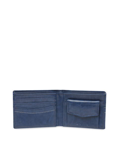

ZORO Men Black & Blue Textured Accessory Gift Set