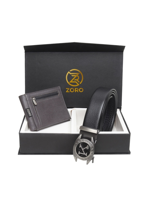 

ZORO Men Black & Grey Accessory Gift Set