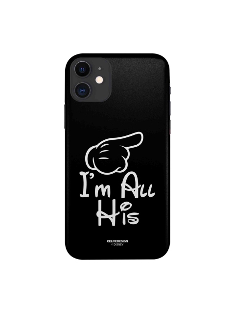 

macmerise Black & White Printed Plastic iPhone 11 Back Case