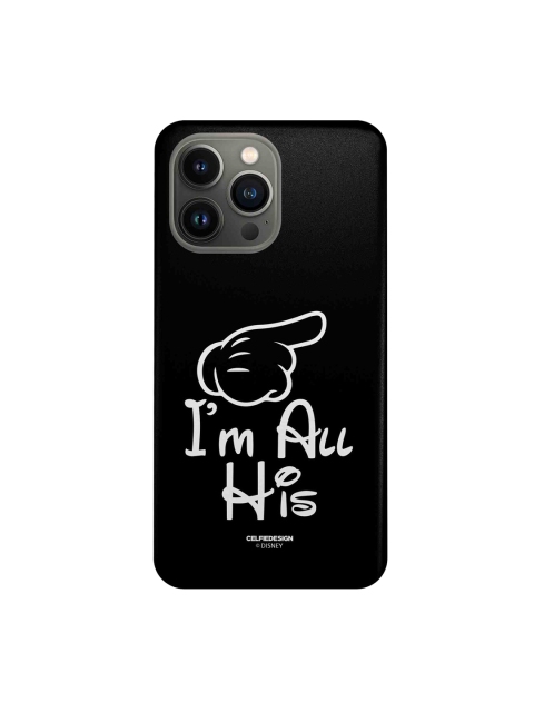 

macmerise Black & White His & Hers 1 Printed iPhone 13 Pro Slim Back Case