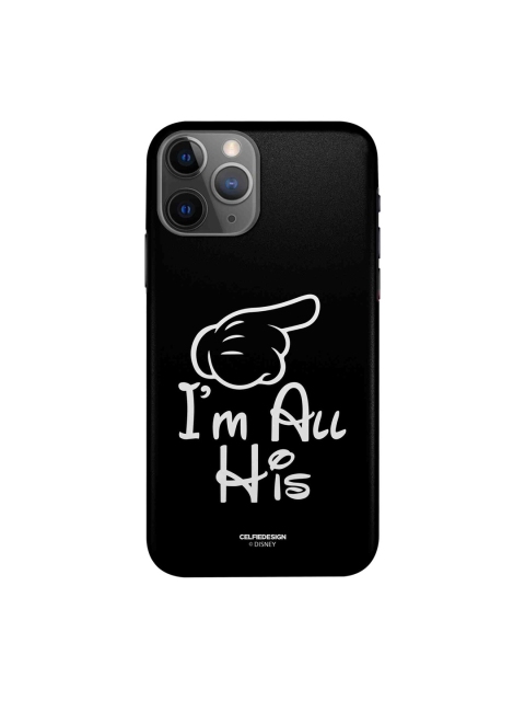 

macmerise Black & White Printed iPhone 11 Pro Max Slim Back Case