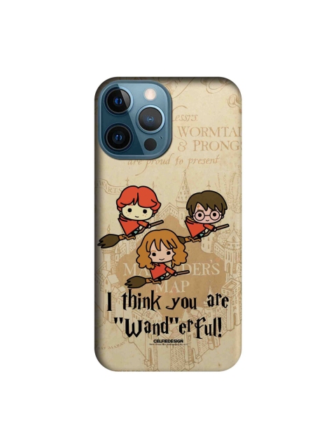 

macmerise Beige Wanderful Printed iPhone 12 Pro Max Back Case