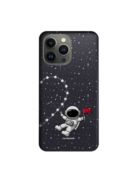 

macmerise Black & White Space Love iPhone 13 Pro Back Case
