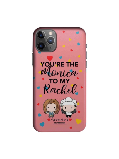 

macmerise Multi Color Girlfriends Monica & Rachel Printed iPhone 11 Pro Back Case