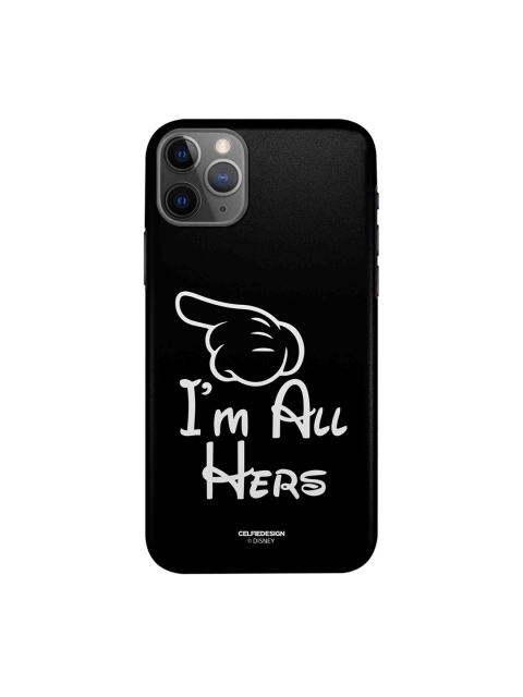 

macmerise Black I'm All Hers Printed iPhone 11 Pro Back Case