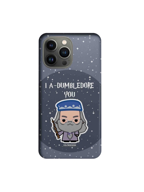 

Macmerise Grey & Blue Printed Plastic iPhone 13 Pro Back Case