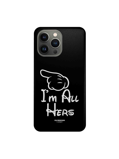 

Macmerise Black & White His & Hers 2 Plastic iPhone 13 Pro Back Case