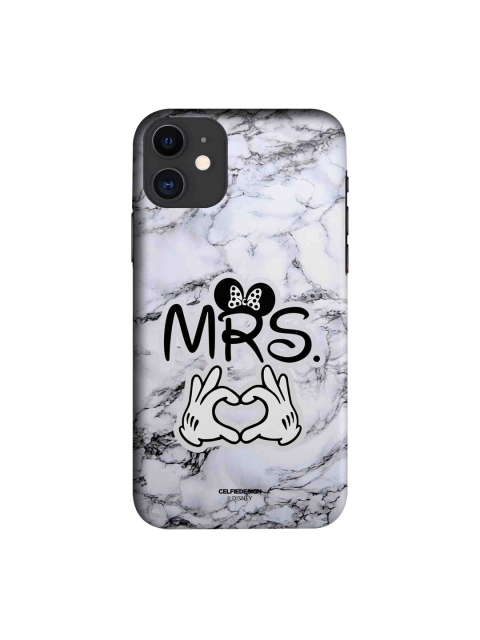 

macmerise Grey Mrs Heart iPhone 11 Slim Back Case