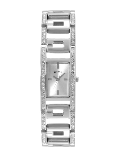 

GUESS Women Silver-Toned Dial Analogue Watch W11088L1