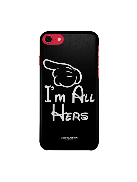 

macmerise Black & White His & Hers iPhone SE Back Case