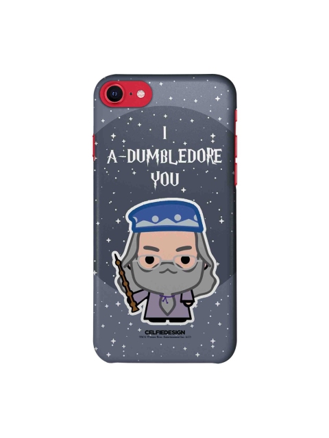 

macmerise Grey & Blue I A Dumbledore iPhone SE (2020) Slim Back Case