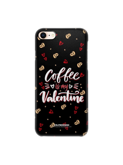 

macmerise Black & White Coffee Lovers Printed iPhone 8 Slim Back Case
