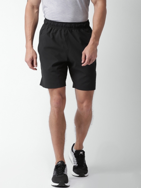 

Nike Men Black AS FLX Solid Regular Fit Sports Shorts