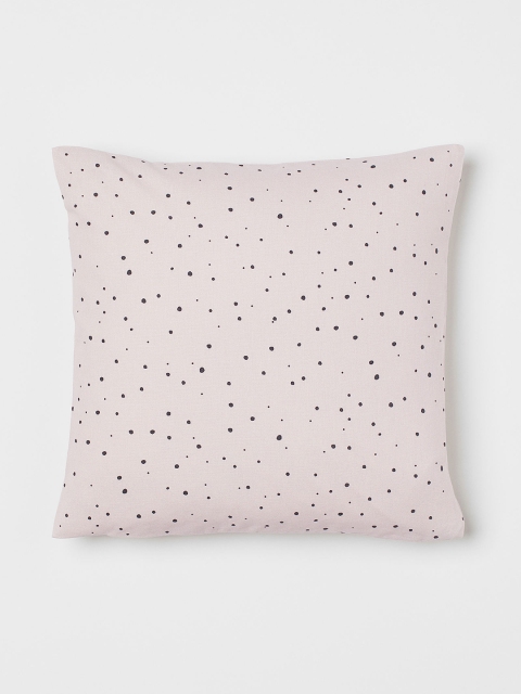 

H&M Pink Spotted cotton cushion cover
