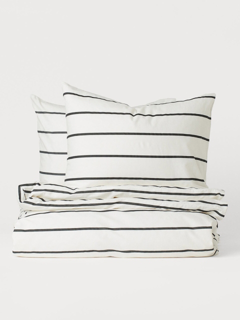 

H&M Double/King Duvet Cover Set, White
