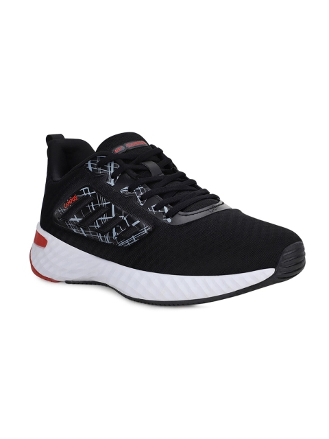 

Campus Men Black Mesh Running Shoes