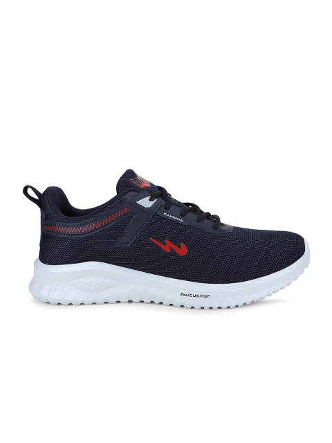 

Campus Men Navy Blue Mesh Running Shoes