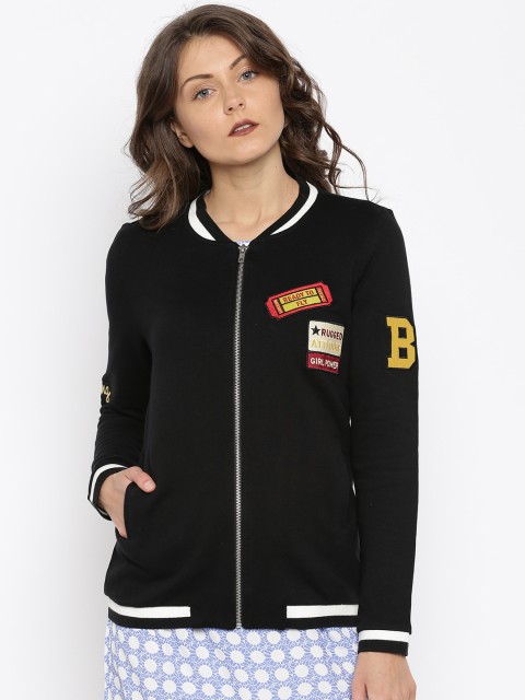 

Vero Moda Black Varsity Jacket