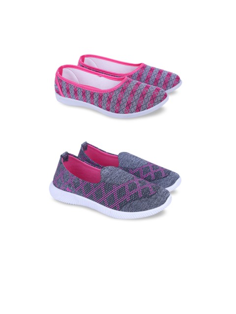 

FABBMATE Women Multicoloured Printed Slip-On Sneakers, Multi