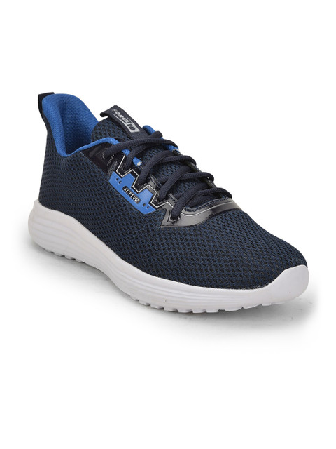 

Liberty Men Navy Blue Mesh Memory Foam Running Non-Marking Shoes