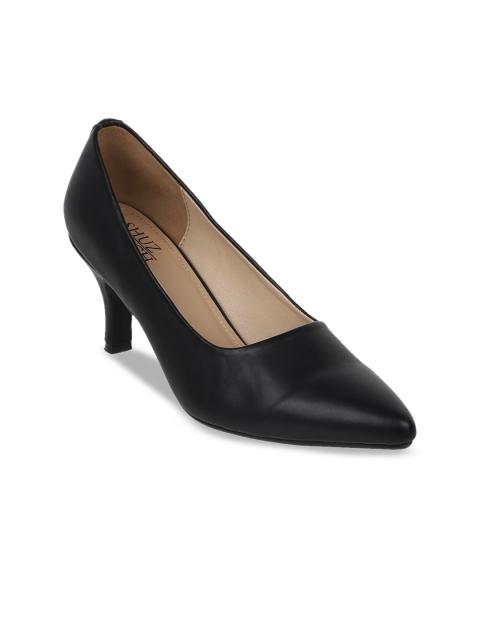 

SHUZ TOUCH Nude-Coloured Printed Kitten Pumps