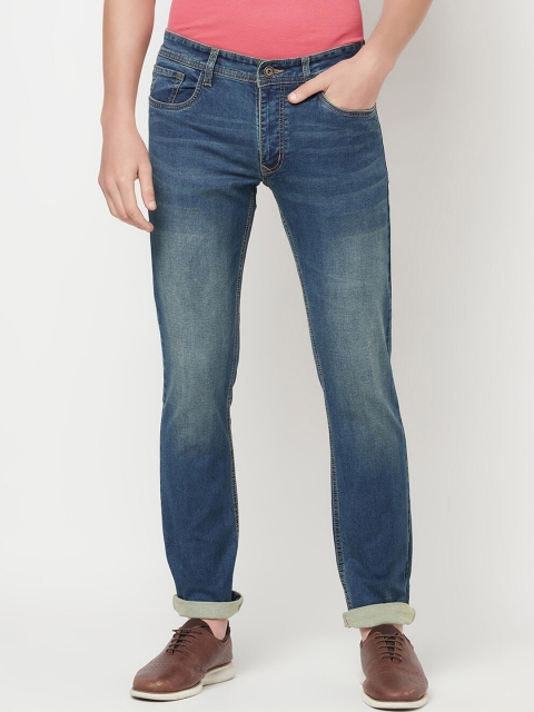 

Octave Men Blue Light Fade Stretchable Cotton Jeans