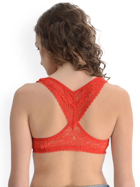 

Da Intimo Red Lace Bralette DI-755