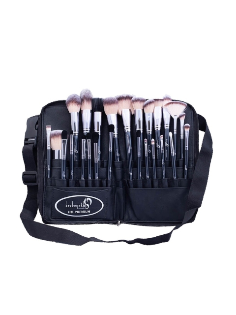 

london pride cosmetics Set of 26 HD Professional Makeup Brushes, Black