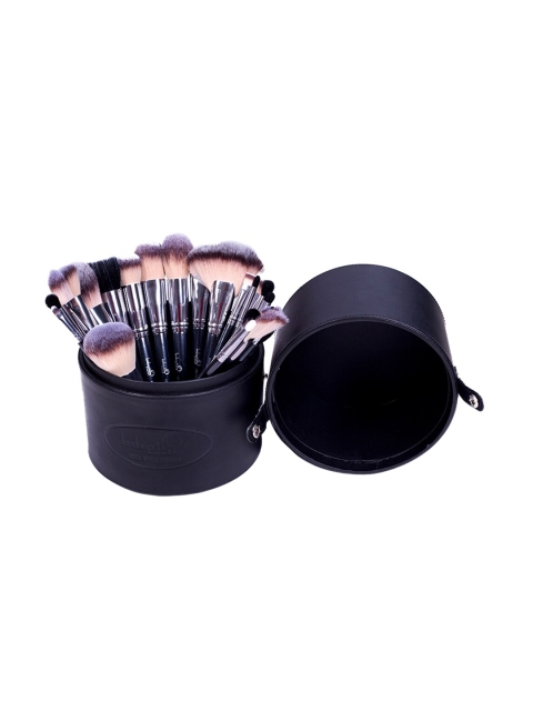 

london pride cosmetics Set of 24 HD Professional Makeup Brushes, Black
