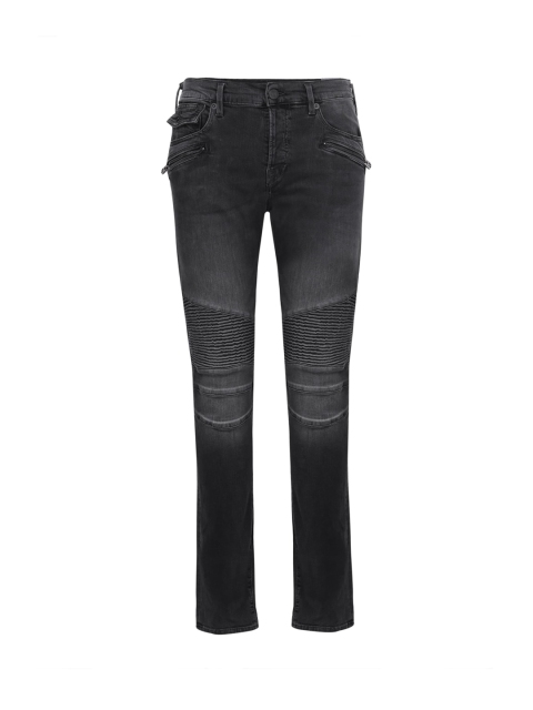 

True Religion Men Grey Slim Fit Heavy Fade Jeans