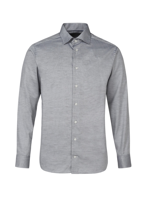 

Eton Men Navy Blue Formal Shirt
