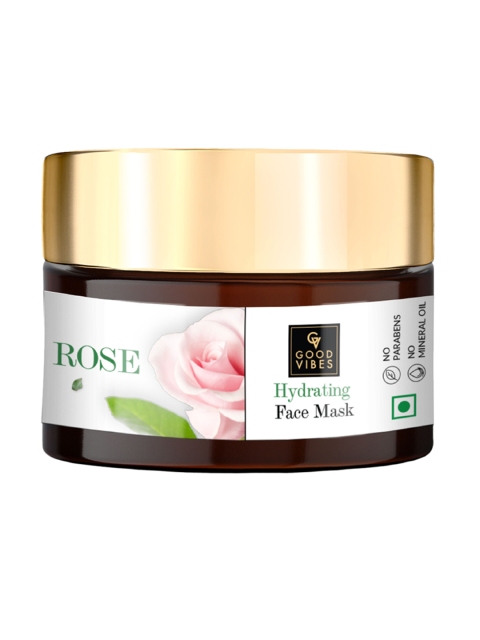 

Good Vibes Rose Hydrating Face Mask - 50 g, White
