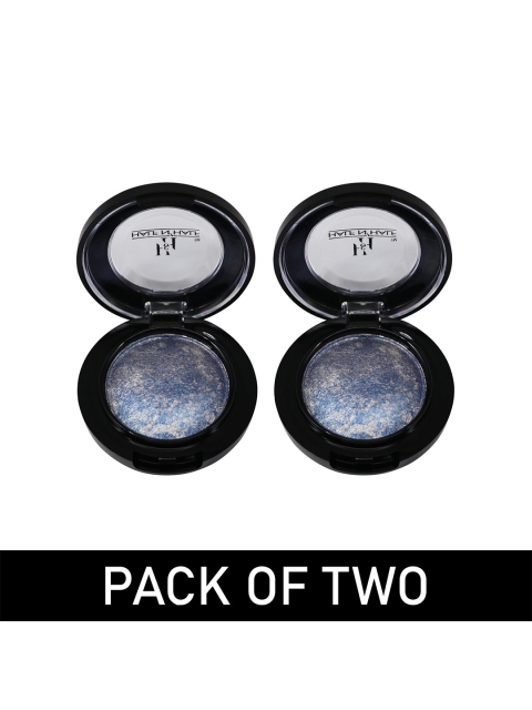 

Half N Half Set of 2 Baked Monochromatic Eyeshadow - 08, Blue