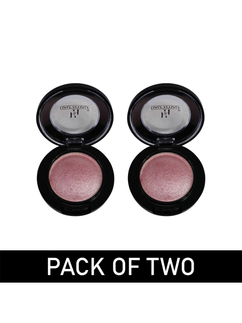 

Half N Half Set of 2 Baked Monochromatic Makeup Eyeshadow - Shade 19, Pink