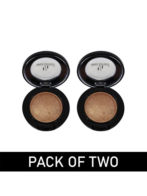 

Half N Half Set of 2 Baked Monochromatic Eyeshadow - 14, Gold