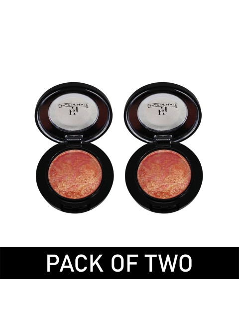 

Half N Half Set of 2 Baked Monochromatic Eyeshadow - 18, Peach