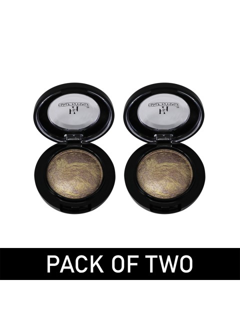 

Half N Half Set of 2 Baked Monochromatic Eyeshadow - 06, Bronze