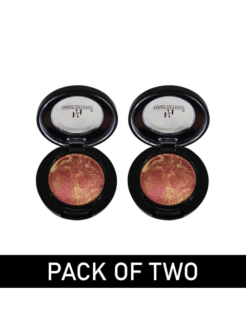 

Half N Half Set of 2 Baked Monochromatic Eyeshadow - 17, Peach