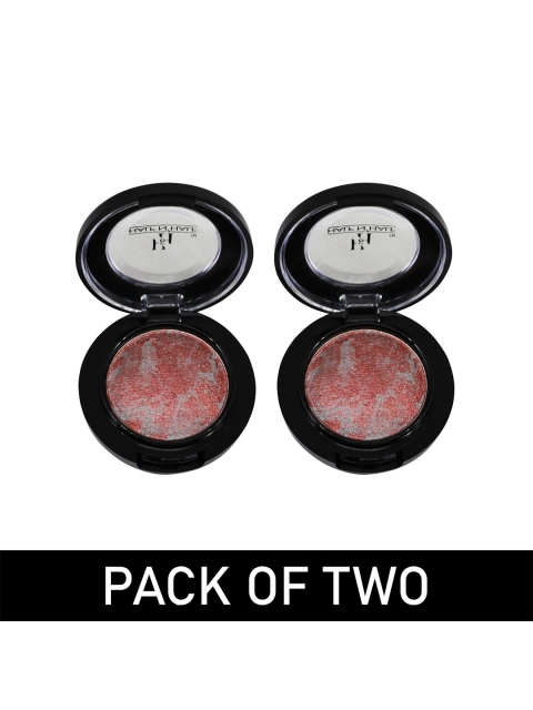 

Half N Half Set of 2 Baked Monochromatic Eyeshadow - 12, Pink