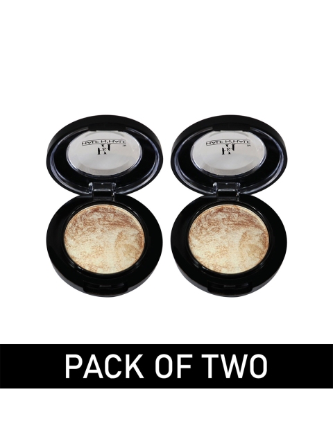 

Half N Half Set of 2 Baked Monochromatic Eyeshadow - 02, Beige