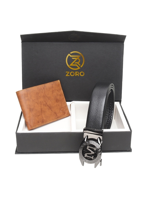 

ZORO Men Black & Black Accessory Gift Set