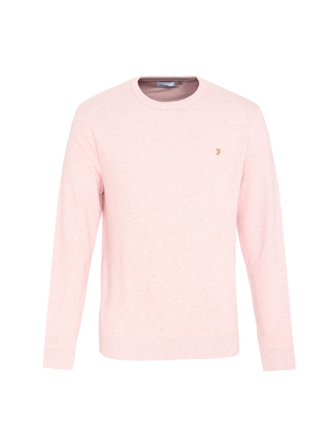 

Farah Men Pink Pure Cotton Sweatshirt