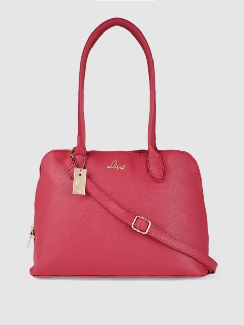 

Lavie Pink Solid Shoulder Bag