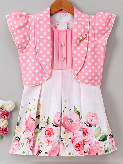 

Enfance Pink Floral Dress