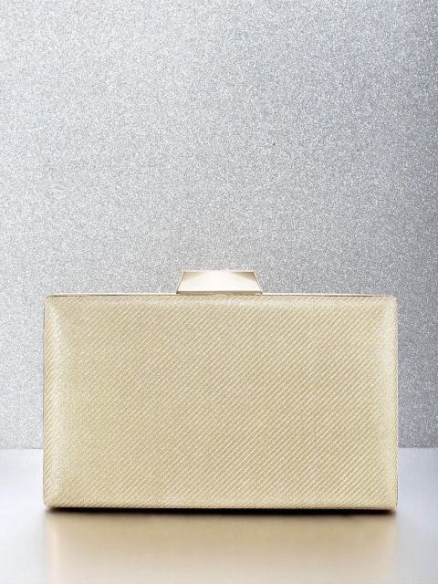 

Peora Gold-Toned Embellished Box Clutch