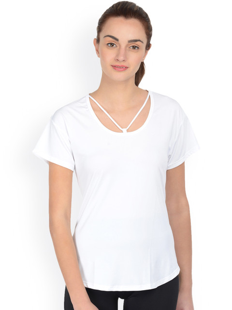 

Da Intimo White Activewear T-shirt