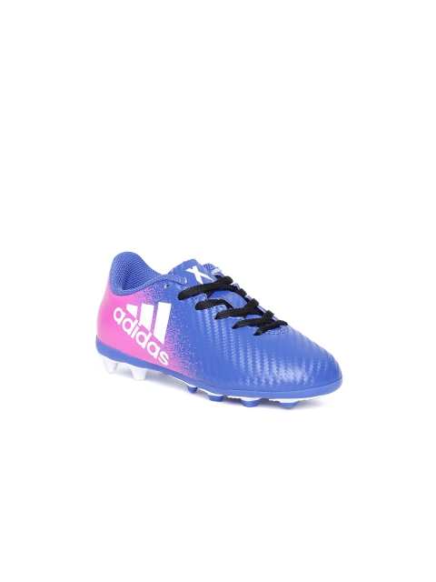 

ADIDAS Boys Blue X 16.4 FXG J Printed Football Shoes