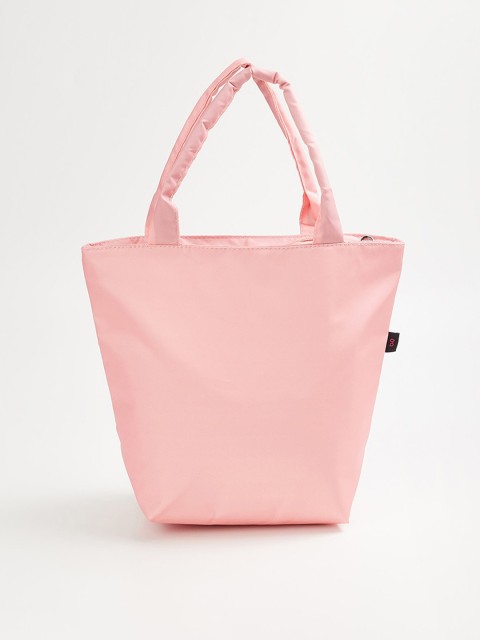 

Ginger by Lifestyle Pink Structured Tote Bag with Tasselled