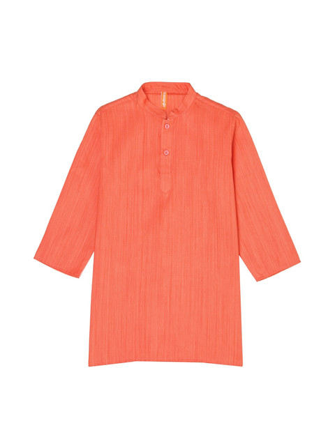 

Ethnicity Boys Coral Cotton Kurta