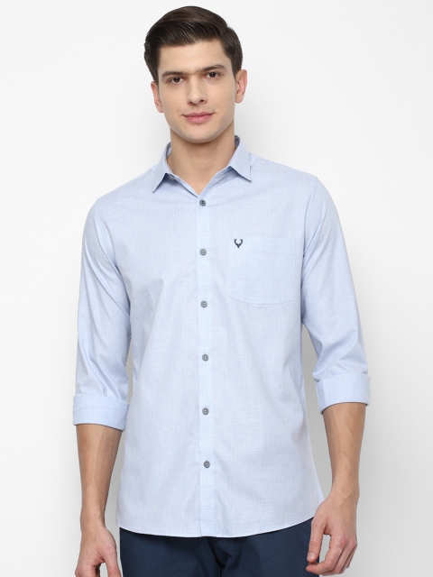 

Allen Solly Men Blue Slim Fit Casual Shirt